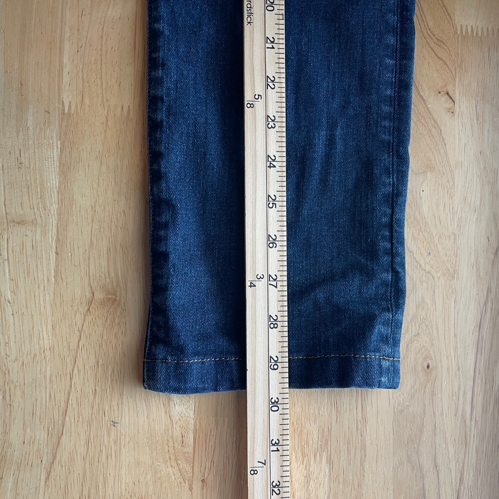 Flint and Tinder Mens 30x32 (Actual 30) Straight Fit Dark Wash Denim Blue‎ Jeans - Picture 6 of 11